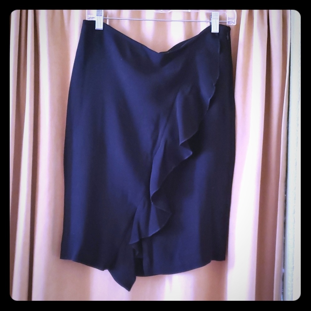 Black pencil skirt